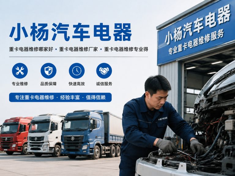 友好区为重卡运输提供电器维修方案